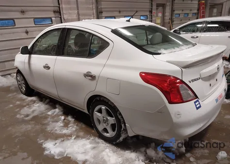 2014 Nissan Versa 1.6 Sv from USA, damaged, VIN 3N1CN7AP5EL825838